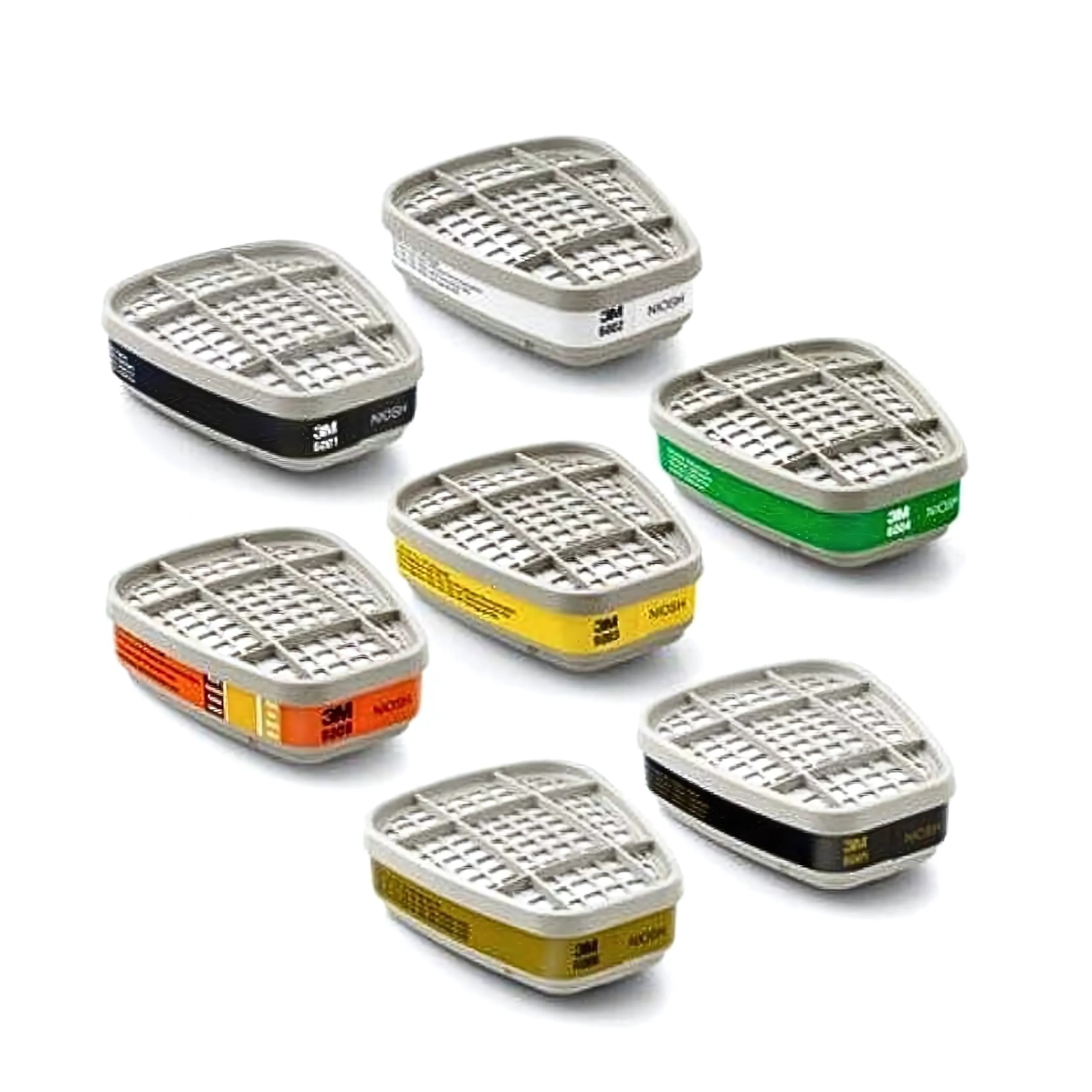 Universal respirator cartridges