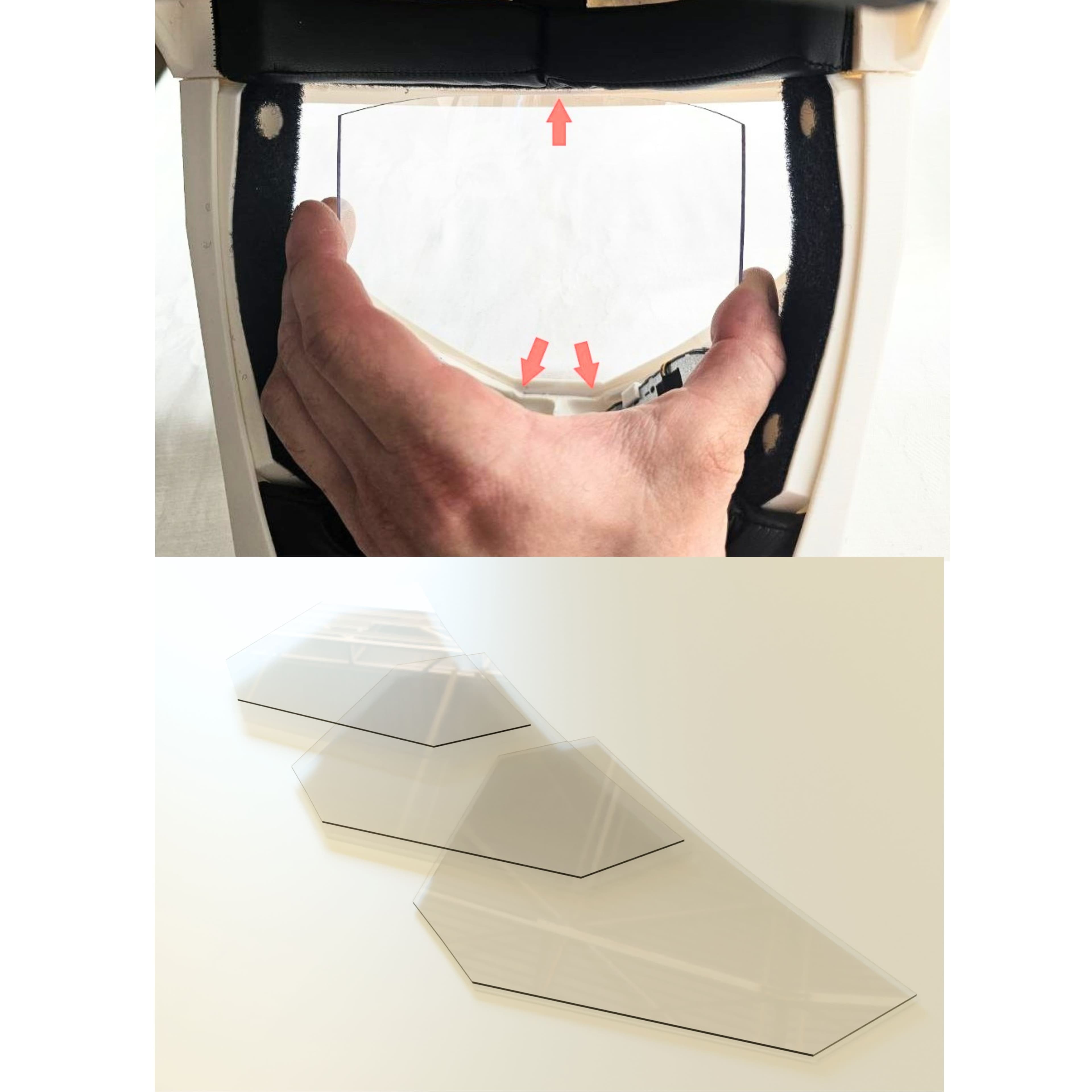 Replaceable visor system